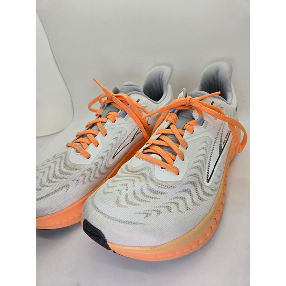 Altra Torin 7 Shoes Women's 10.5 White Orange Road Running Athletic Gym Sneakers - Picture 4 of 8